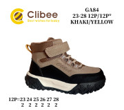 Черевики дитячі Clibee GA84 khaki-orange 23-28