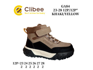 Черевики дитячі Clibee GA84 khaki-orange 23-28