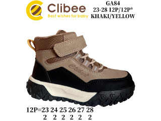 Черевики дитячі Clibee GA84 khaki-orange 23-28