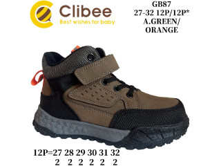 Черевики дитячі Clibee GB87 a.green-orange 27-32