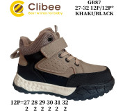 Черевики дитячі Clibee GB87 khaki-black 27-32
