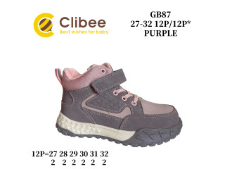Черевики дитячі Clibee GB87 purple 27-32