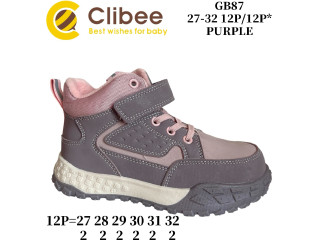 Черевики дитячі Clibee GB87 purple 27-32