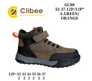 Черевики дитячі Clibee GC88 a.green-orange 32-37