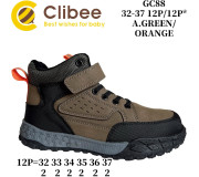 Черевики дитячі Clibee GC88 a.green-orange 32-37