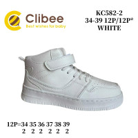 Хайтопи дитячі Clibee KC582-2 white 34-39