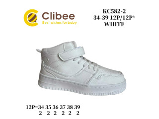 Хайтопи дитячі Clibee KC582-2 white 34-39