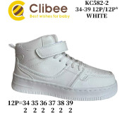 Хайтопи дитячі Clibee KC582 white 34-39