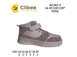 Хайтопи дитячі Clibee KC582-3 pink 34-39
