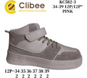 Хайтопи дитячі Clibee KC582 pink 34-39
