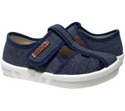 Pitter 26-32 синій, біла підошва