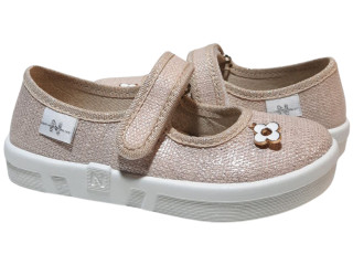 Ketty 26-32 бежева, брошка квітка