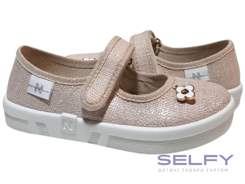 Ketty 26-32 бежева, брошка квітка, Фото 1