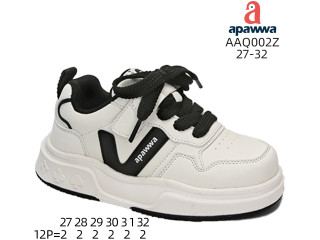 Кросівки дитячі Apawwa AAQ002Z beige-black 27-32