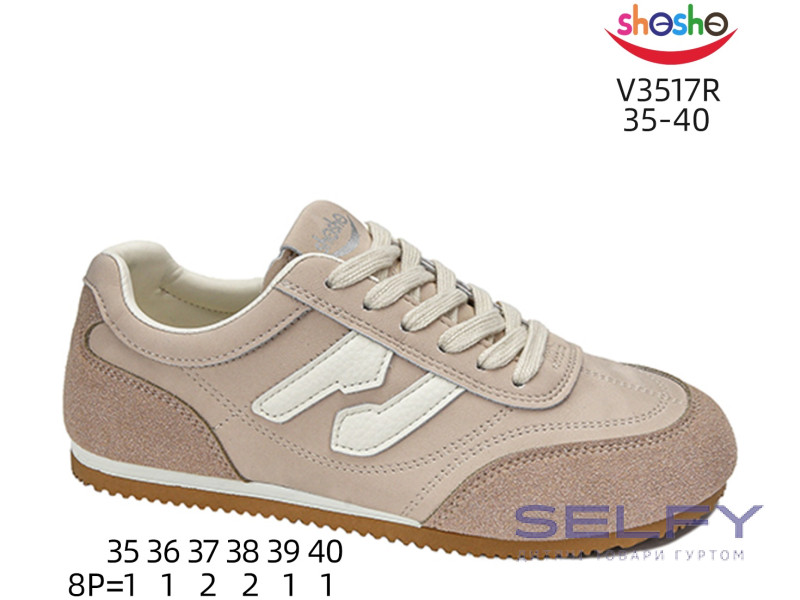 Кросівки ShoSho V3517R pink 35-40, Фото 1