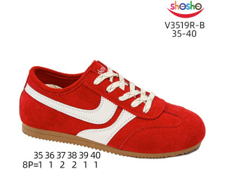 Кроссовки ShoSho V3519R-B red 35-40