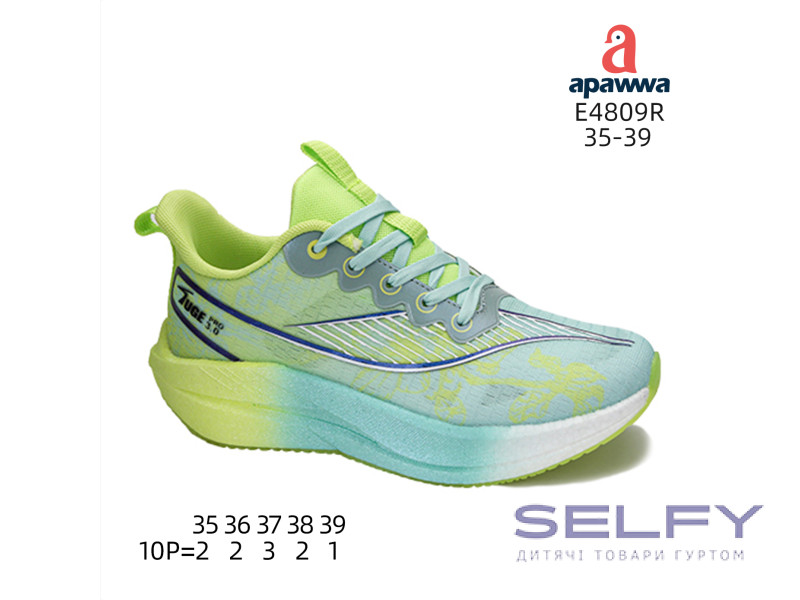 Кросівки ShoSho E4809R green 35-39, Фото 1