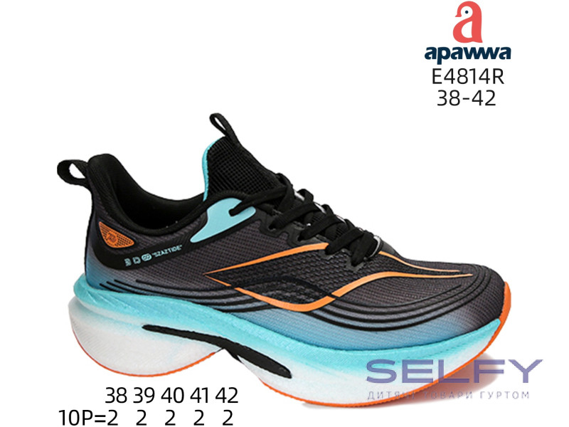 Кросівки Apawwa E4814R black 38-42, Фото 1