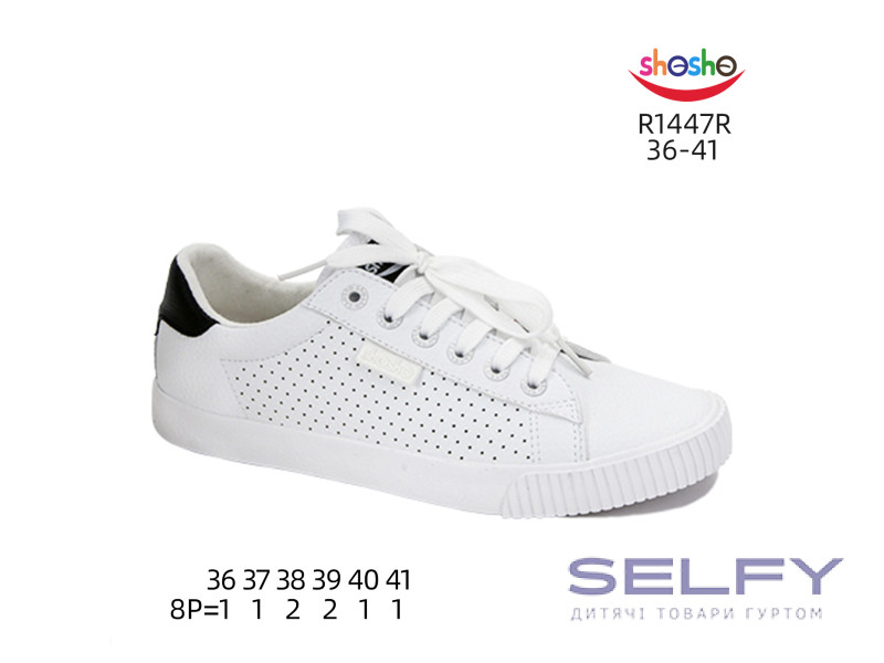 Кеди ShoSho Apawwa R1447R white 36-41, Фото 1