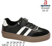 Кроссовки детские Apawwa R1444P black 26-31