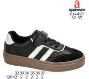 Кроссовки детские Apawwa R1445P black 32-37