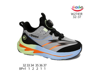 Кросівки дитячі Apawwa W2741R black-grey 32-37