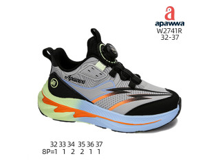 Кросівки дитячі Apawwa W2741R black-grey 32-37