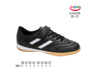 Футзалки дитячі Apawwa X2609R black 30-37