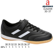 Футзалки дитячі Apawwa X2609R black 30-37