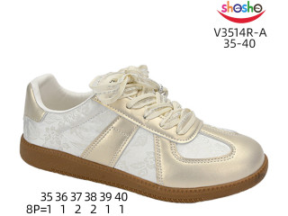 Кроссовки ShoSho V3514R-A beige 35-40