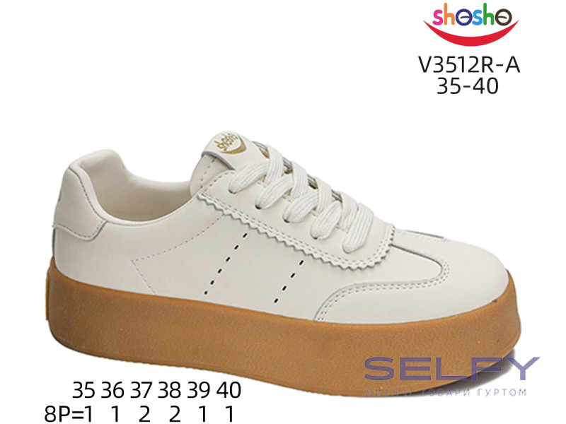 Кроссовки ShoSho V3512R-A beige 35-40, Фото 1