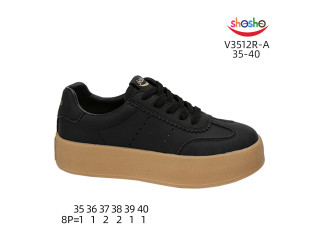 Кросівки ShoSho V3512R-A black 35-40