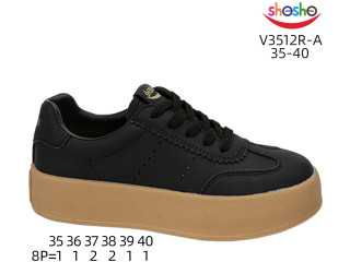 Кроссовки ShoSho V3512R-A black 35-40