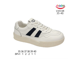 Кросівки ShoSho V3513R beige-navy 35-40