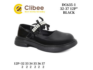 Туфлі Clibee DC635 black 32-37