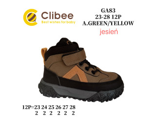Черевики дитячі Clibee GA83 a.green-yellow 23-28