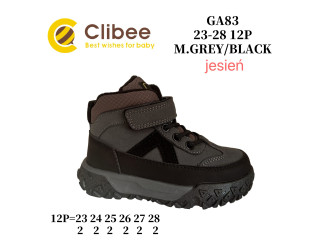 Черевики дитячі Clibee GA83 m.grey-black 23-28