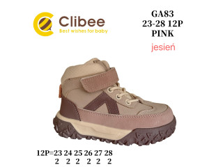 Черевики дитячі Clibee GA83 pink 23-28