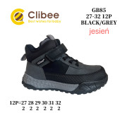 Черевики дитячі Clibee GB85 black-grey 27-32