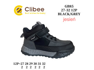 Черевики дитячі Clibee GB85 black-grey 27-32