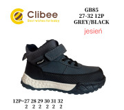 Черевики дитячі Clibee GB85 grey-black 27-32