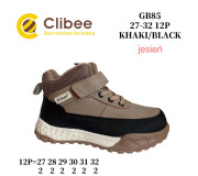 Черевики дитячі Clibee GB85 khaki-black 27-32