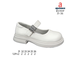 Туфлі дитячі Apawwa B5701P white 31-36
