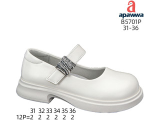 Туфлі дитячі Apawwa B5701P white 31-36
