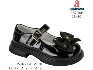 Туфлі дитячі Apawwa B5704P black 25-30