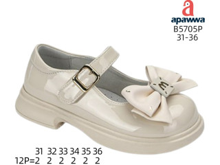 Туфлі дитячі Apawwa B5705P beige 31-36