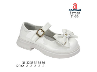 Туфлі дитячі Apawwa B5705P white 31-36