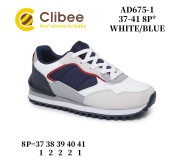 Кросівки Clibee AD675 white-blue 37-41