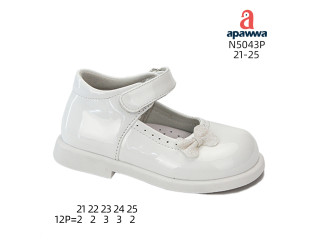 Туфлі дитячі Apawwa N5043P white 21-25