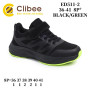 Кросівки Clibee ED511 black-green 36-41